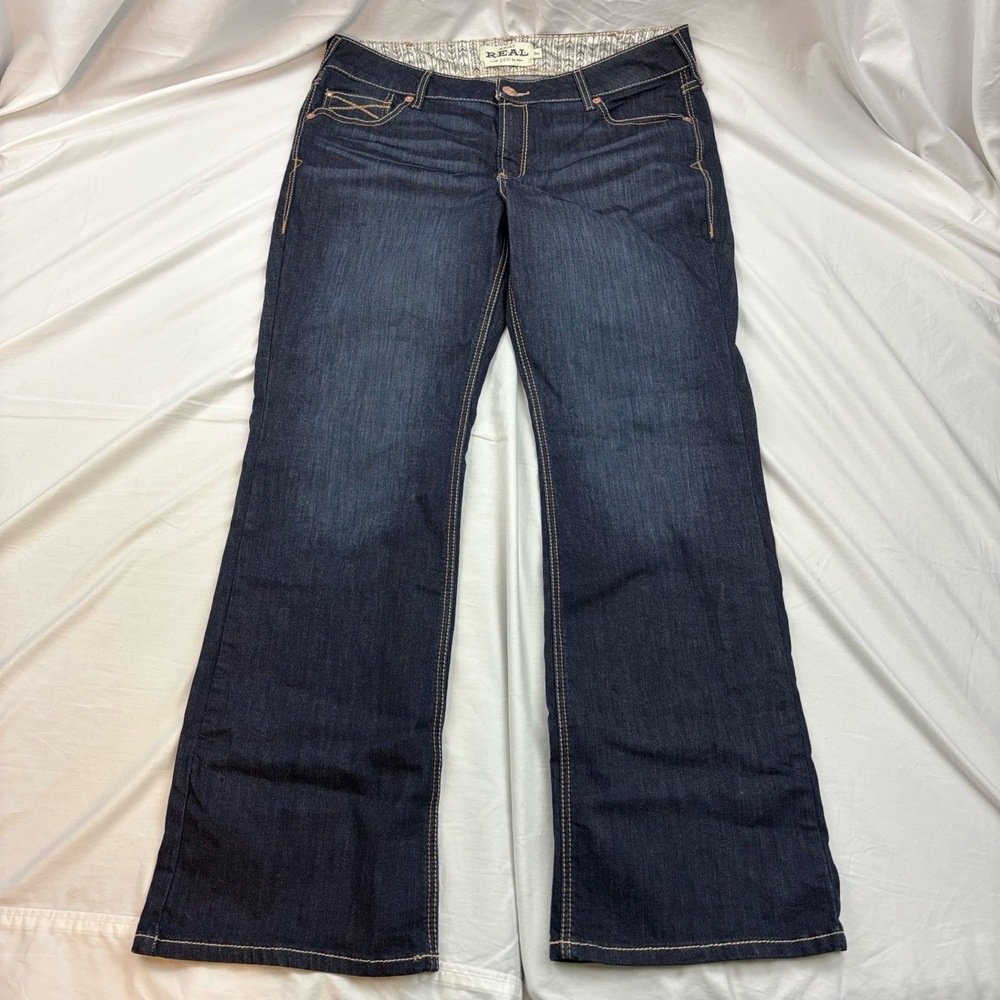 Ariat Jocelyn Mid Rise Bootcut Jean (Dark Wash) Size 34R
